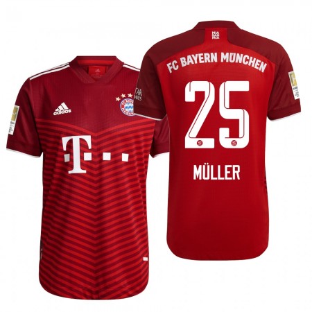 Billiga Fotbollströjor FC Bayern München Thomas Muller 25 Hemma tröja 2021/22 Kortärmad